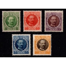 Dansk Vestindien - Frederiks VIII - Diverse mærker - Postfrisk.